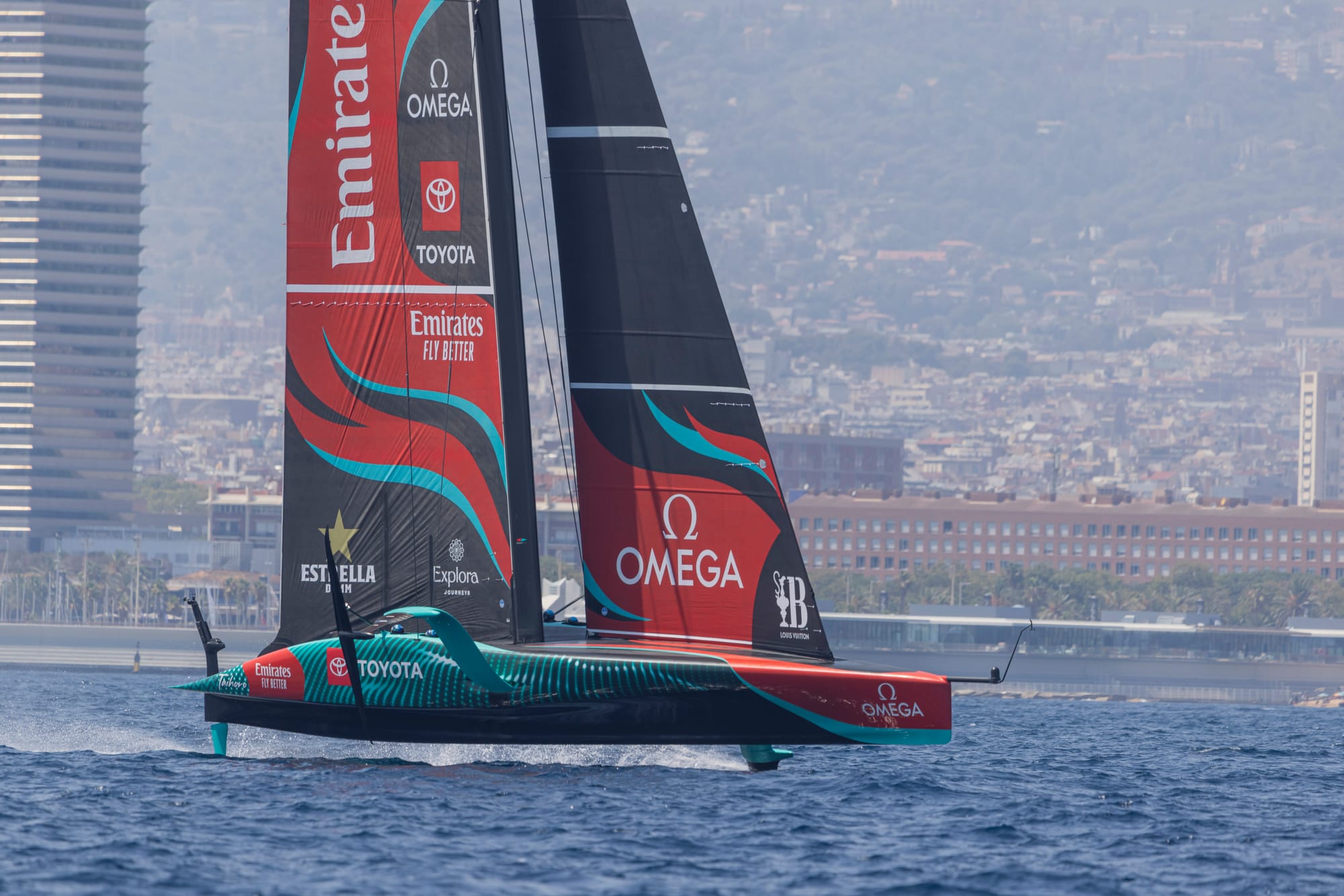 Veleros AC75, el modelo de la America's Cup 2024