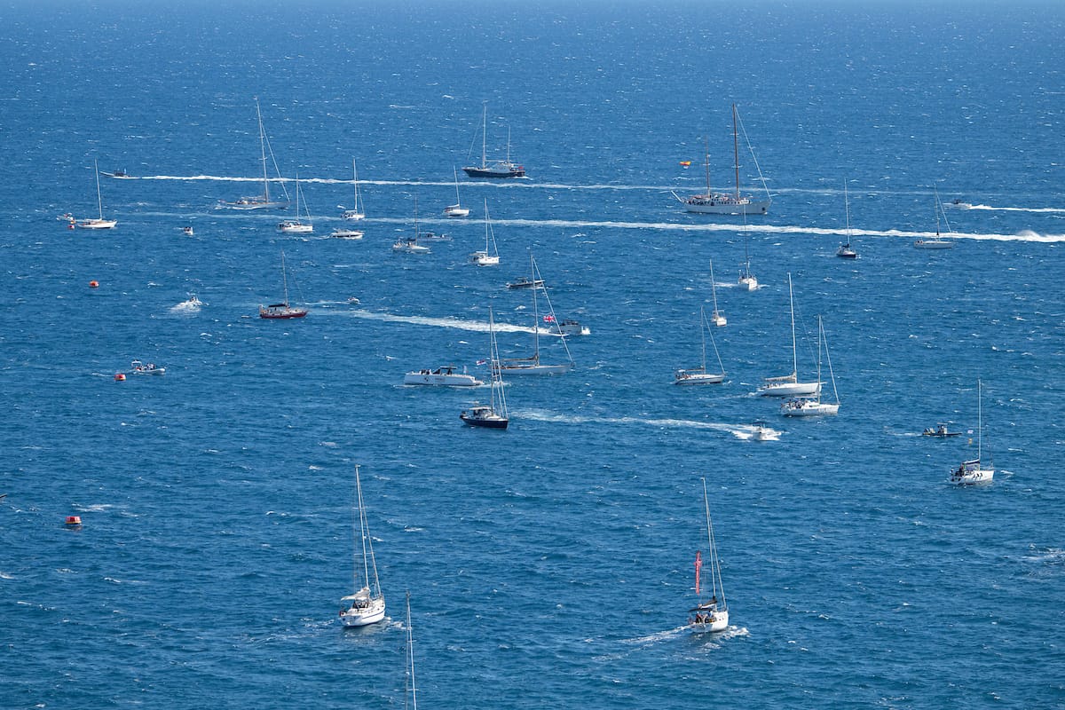 September 29, 2024. Louis Vuitton Cup, Final Race Day 3.  Copyright Ricardo Pinto / America's Cup